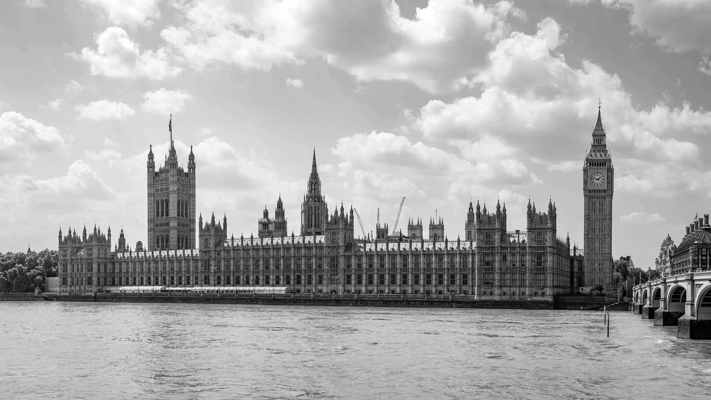 Le palais de Westminster et Elizabeth Tower, à Londres.